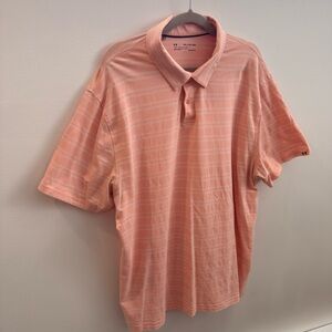 Under Armour Men's Light Coral Polo Shirt